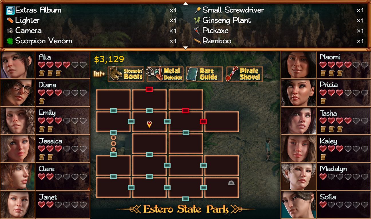 Screenshot from Treasure of Nadia (2022), a modern adult game