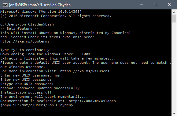 bash prompt